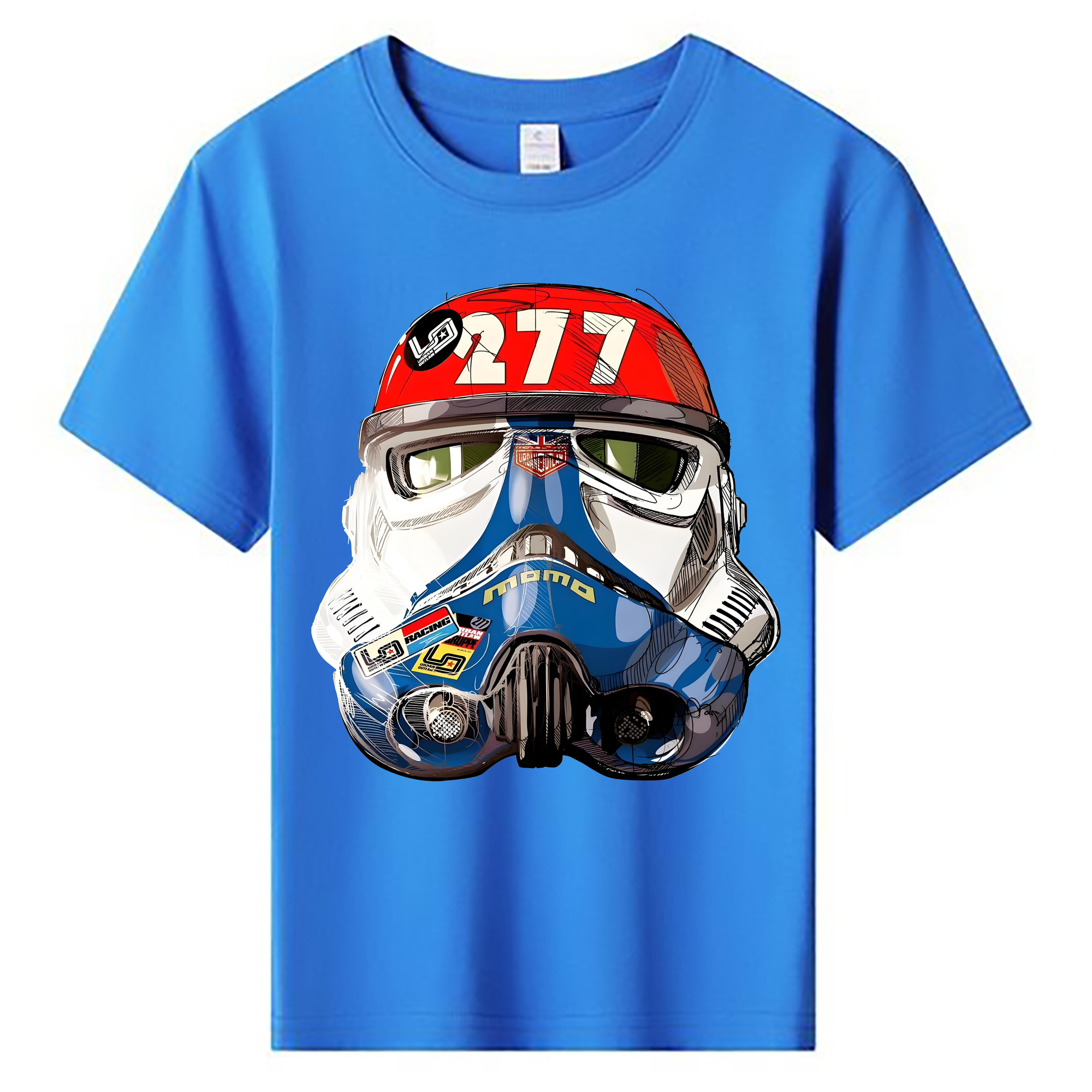 （画像用） スター・ウォーズ Star Wars 綿100％キッズTシャツ（フロントプリント）